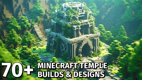 Minecraft Temple Designs For Survival Minecraft - YouTube