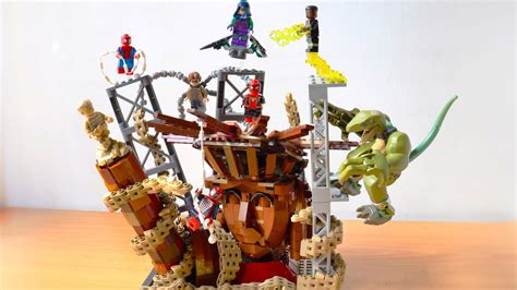 Lego Spider-man No Way Home Final Battle MOC - YouTube