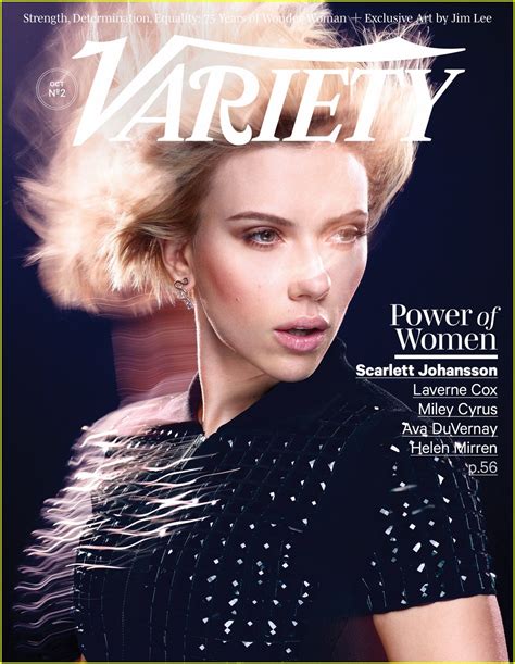 Scarlett Johansson, Laverne Cox, & More Cover Variety's Power of Women ...