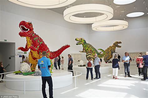 A glimpse inside the new Lego house in Denmark | Daily Mail Online