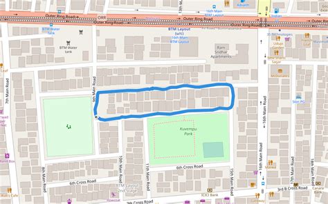 Kuvempu Park Walking and Running - BTM Layout Stage 2, Bangalore, India | Pacer