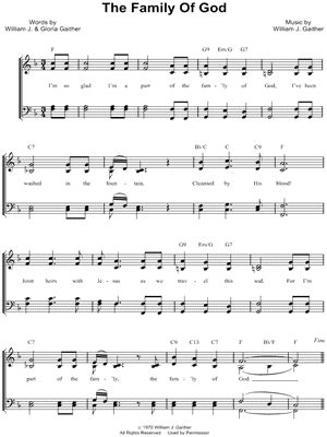 "The Family of God" Sheet Music - 5 Arrangements Available Instantly ...