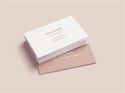 Business Card MockUp Template