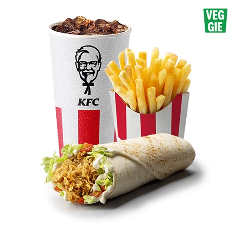 Veggie Twister Tortilla meal - KFC