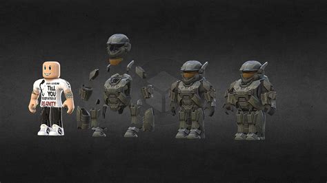 Roblox Halo set v2 - Download Free 3D model by nermin [37b977d] - Sketchfab