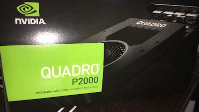 Nvidia quadro p2000 - review.