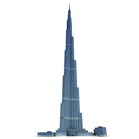 Burj Khalifa Tower transparent PNG - StickPNG