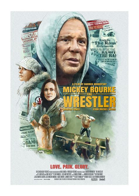 THE WRESTLER | Poster By Ignacio RC