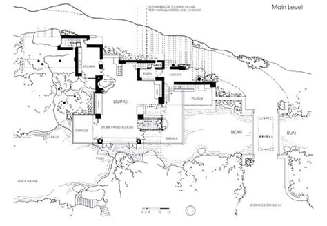 Fallingwater: Floor Plan | Floor plan: Fallingwater possess … | Flickr