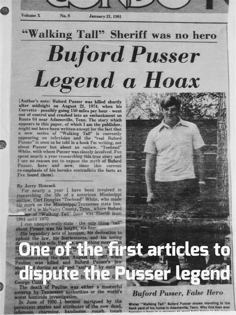 Fifty Years Ago Buford Pusser: The Other Story Facebook, 51% OFF