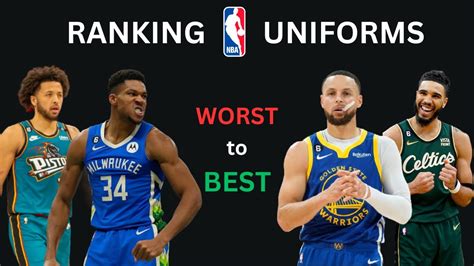 Ranking Every NBA UNIFORM From WORST to BEST! - YouTube