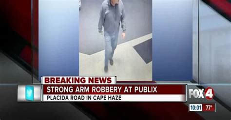 Strong arm robbery investigation at Publix