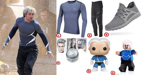 Dress like The Avenger's Quicksilver Costume for Cosplay & Halloween