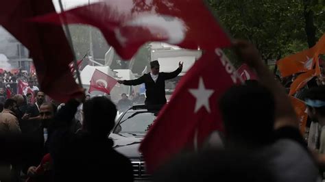 Turkey: Supporters Of Recep Tayyip Erdogan Celebrate His Win