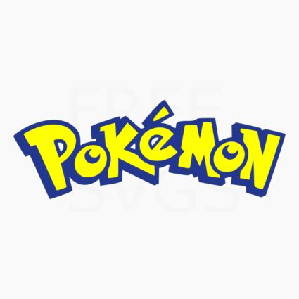 Pokemon Logo FREE SVG File - Free SVG Cut Files