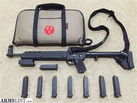 ARMSLIST - For Sale: Kel-Tec Sub 2000 9mm, tactical accessories, and case. Optional 8 extra ...