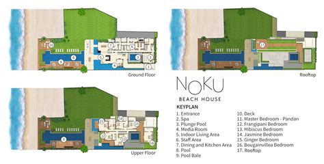 Noku Beach House Floorplan - Elite Havens