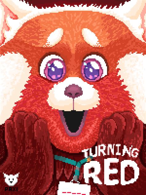 Poster Turning Red by paxifista00 on DeviantArt