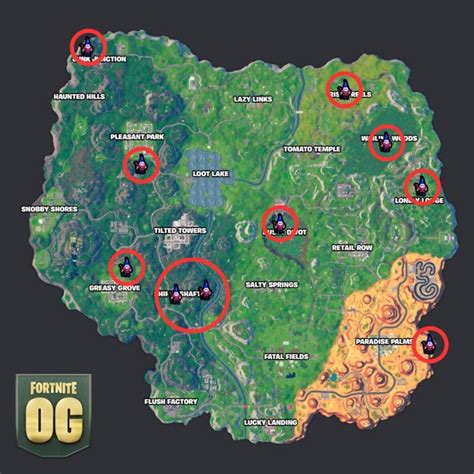 Where to find Hidden Gnomes on Fortnite OG map - Dexerto