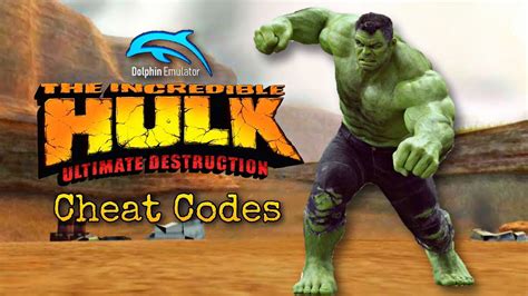 The Incredible Hulk: Ultimate Destruction Cheat Codes | Incredible Hulk Cheats Dolphin Emulator ...