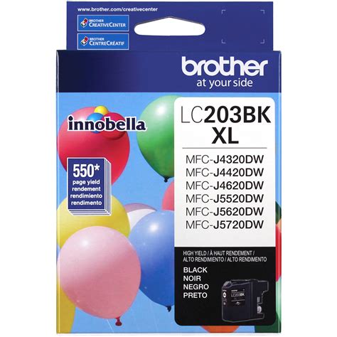 Brother LC203BK Innobella High Yield XL Series Black Ink LC203BK