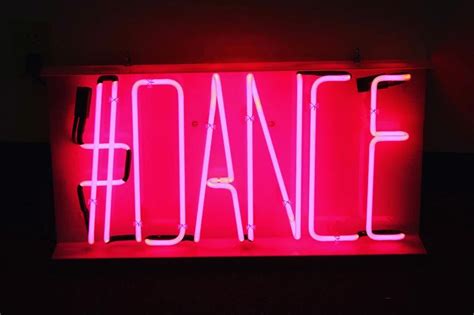 Dance! Custom neon sign. #dance #designerneon #dnsigns #sign #neonsign ...