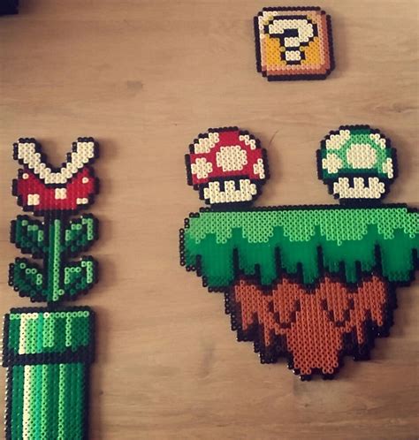 Super Mario Perler Bead Ideas