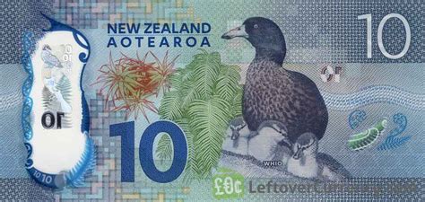 10 New Zealand Dollars banknote 2015 - Exchange yours for cash today