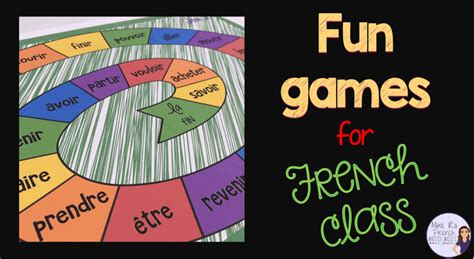 French games for Core and Immersion - Mme R's French Resources