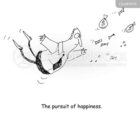 Pursuit Of Happiness Cartoons and Comics - funny pictures from CartoonStock