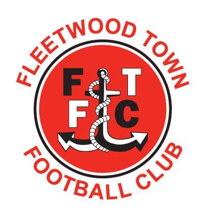 Fleetwood Town F. C. - England | Soccer logo, Soccer team logo, Team logo