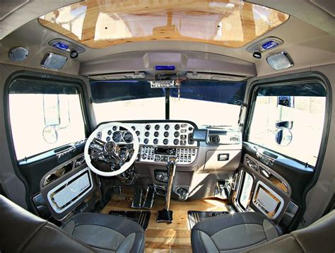 754 best Big Rig Interiors images on Pinterest | Rigs, Peterbilt and ...