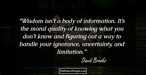 45 Top David Brooks Quotes That Will Amplify Your Proficiency On Politics And Culture