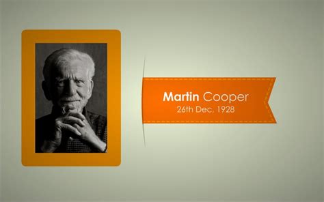 Biography of Martin Cooper | Simply Knowledge