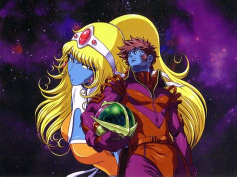 Daft Punk's Interstella 5555 HD Wallpaper - A Cosmic Anime Journey