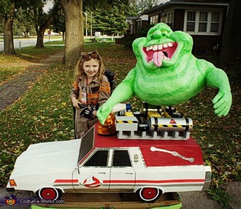 Ghostbuster and Slimer Costume | DIY Instructions