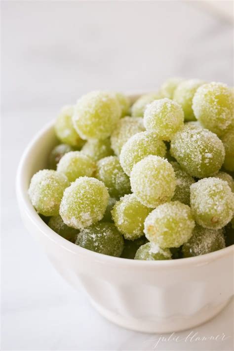 easy sugar champagne grapes recipe perfect for showers, NYE or poolside snack! | Grape recipes ...