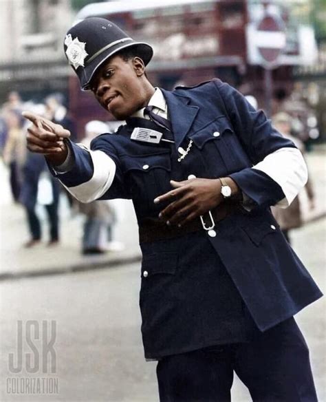 The first black police officer in London, Norwell Roberts. : r/policeuk