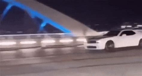 Dodge Challenger Hellcat Crashes And Driver Flees On LA’s New $588 Million Bridge | Carscoops