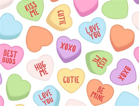 Conversation Hearts Clipart