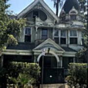 Victorian mansion. Vintage architecture of Los Angeles. Image 5 Poster by Sofia Goldberg | Pixels