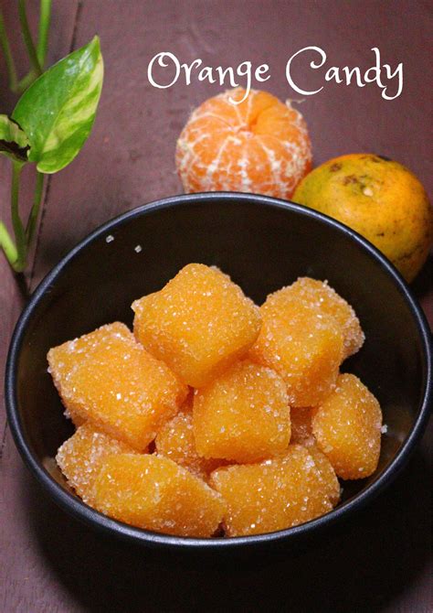 Easy Orange Candy Recipe | Gummy Orange candy