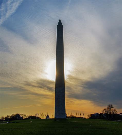 Washington Monument - Sunrise Photograph by Bill Cannon - Fine Art America