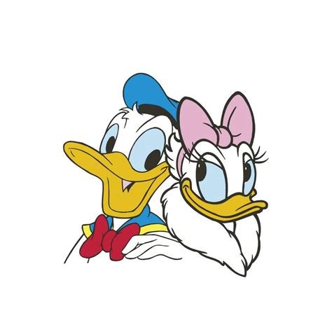 donald duck and daisy duck vector editorial 23450440 Vector Art at Vecteezy