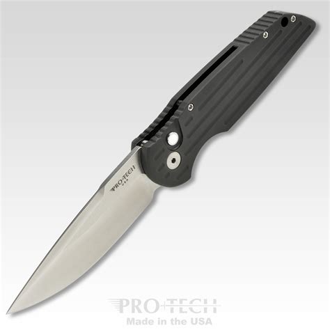 Protech Knives Tactical Response 3 Grooved Handle MOP Button (3.5 ...