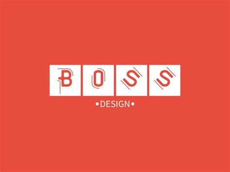 BOSS logo generated by AI logo maker - Logomakerr.ai