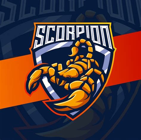 Premium Vector | Scorpion mascot esport logo design