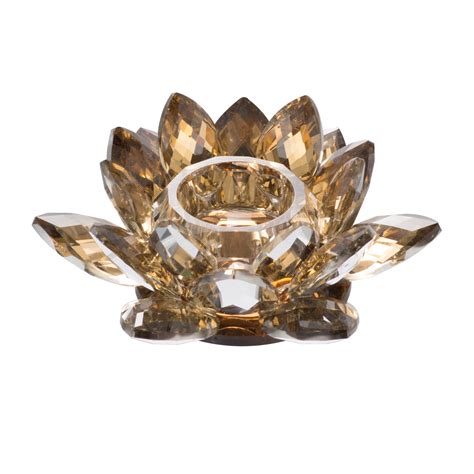 Lotus Candle Holders -Gold - Large - Walmart.com - Walmart.com