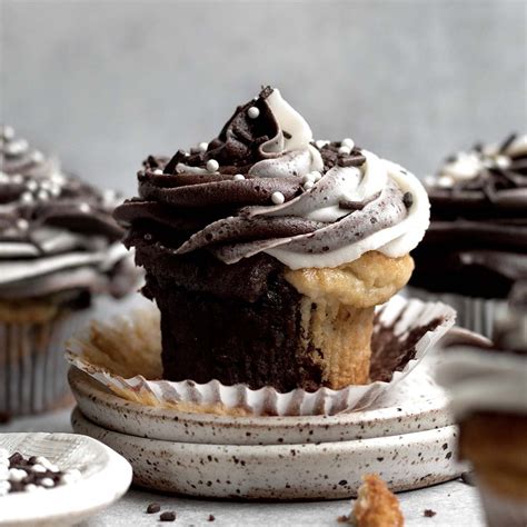 Chocolate and Vanilla Cupcakes - Lane & Grey Fare