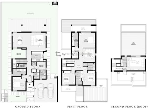 Emaar-Elie-Saab-Villas-Arabian-Ranches-3-Floor-Plans-4BR | Synergy ...